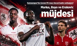 Samsunspor’da Çorum FK maçı öncesi kadro netleşiyor! Marius, Bayo ve Erakovic müjdesi