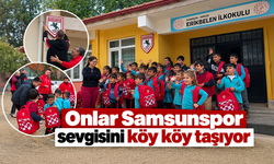 “Bu şehrin çocukları Samsunsporludur”: Atatürklü arma köy okullarına taşınıyor