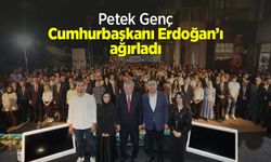 Petek Genç, Cumhurbaşkanı Erdoğan’ı ağırladı