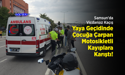 Samsun'da Vicdansız Kaçış: Yaya Geçidinde Çocuğa Çarpan Motosikletli Kayıplara Karıştı!