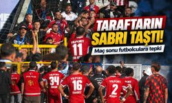 Erzurum'da maç sonu tansiyon yükseldi! Samsunspor taraftarından futbolculara tepki