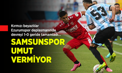 Kırmızı beyazlılar, Ezurumspor deplasmanında devreyi 1-0 geride tamamladı… SAMSUNSPOR UMUT VERMİYOR