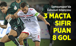 Samsunspor'da kabusun bilançosu: 3 MAÇTA SIFIR PUAN 8 GOL