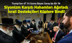 Trump'tan 47 Yıl Sonra Beyaz Saray'da Bir İlk: Siyonizm Karşıtı Hahamları Ağırladı, İsrail Destekçileri Küplere Bindi!