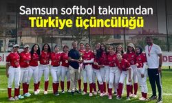 Samsun softbol takımından Türkiye üçüncülüğü