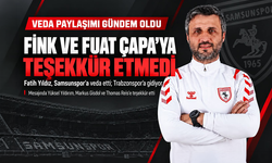 Fatih Yıldız’dan olay veda! Fink ve Fuat Çapa’ya teşekkür etmedi