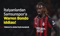 İtalyanlardan Samsunspor’a Warren Bondo iddiası! Yıldırım’ın sözleri kafa karıştırdı