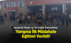 Havza'da İtfaiye ve 112 Sağlık Personeline Yangına İlk Müdahale Eğitimi Verildi!