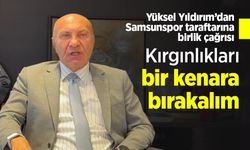 Yüksel Yıldırım’dan Samsunspor taraftarına birlik çağrısı: Kırgınlıkları bir kenara bırakalım