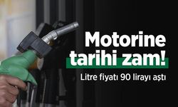 Motorine tarihi zam! Litre fiyatı 90 lirayı aştı