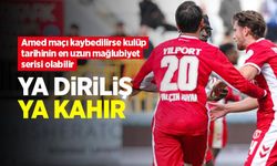 Amed maçı kaybedilirse kulüp tarihinin en uzun mağlubiyet serisi olabilir