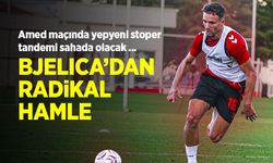Amed maçında yepyeni stoper tandemi sahada olacak ...