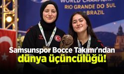 Samsunspor Bocce Takımı'ndan dünya üçüncülüğü!