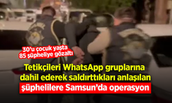 Tetikçileri WhatsApp gruplarına dahil ederek saldırttıkları anlaşılan şüphelilere operasyon