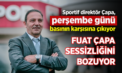 Sportif direktör Çapa, perşembe günü basının karşısına çıkıyor ...