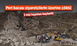 Peri bacası ziyaretçilerin üzerine çöktü