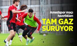 Amedspor maçı hazırlıkları tam gaz sürüyor