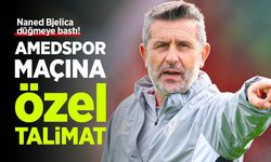 Samsunspor'da Naned Bjelica düğmeye bastı