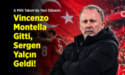 A Milli Takım'da Yeni Dönem: Vincenzo Montella Gitti, Sergen Yalçın Geldi!