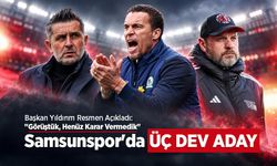Samsunspor'da ÜÇ DEV ADAY