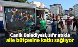 Canik Belediyesi, sıfır atıkla aile bütçesine katkı sağlıyor