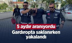 5 aydır aranıyordu: Gardıropta saklanırken yakalandı