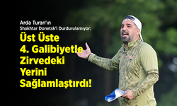 Arda Turan'ın Shakhtar Donetsk'i Durdurulamıyor: Üst Üste 4. Galibiyetle Zirvedeki Yerini Sağlamlaştırdı!