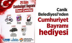 Canik Belediyesi'nden Cumhuriyet Bayramı hediyesi