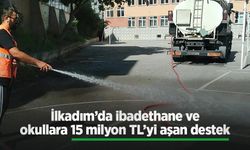 İlkadım’da ibadethane ve okullara 15 milyon TL’yi aşan destek
