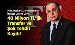 MHK Başkanı Ferhat Gündoğdu’nun İfadesi Ortaya Çıktı: 40 Milyon TL'lik Transfer ve Şok Tehdit Kaydı!