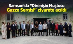 Samsun'da "Direnişin Muştusu: Gazze Sergisi" ziyarete açıldı