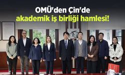 OMÜ'den Çin'de akademik iş birliği hamlesi!