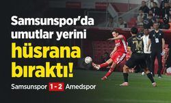 Samsunspor'da umutlar yerini hüsrana bıraktı! Samsunspor 1-2 Amedspor