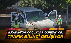 İlkadım'da çocuklar öğreniyor, trafik bilinci gelişiyor