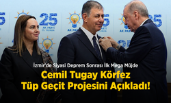 İzmir'de Siyasi Deprem Sonrası İlk Mega Müjde: Cemil Tugay Körfez Tüp Geçit Projesini Açıkladı!