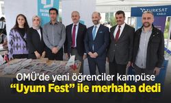 OMÜ’de yeni öğrenciler kampüse “Uyum Fest” ile merhaba dedi