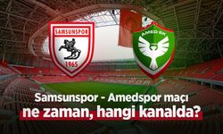 Samsunspor - Amedspor maçı ne zaman, hangi kanalda?