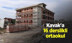 Kavak'a 16 derslikli ortaokul
