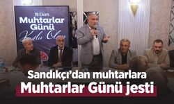 Sandıkçı’dan muhtarlara Muhtarlar Günü jesti