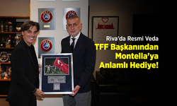 Riva'da Resmi Veda: İbrahim Hacıosmanoğlu'ndan Montella'ya Anlamlı Hediye!