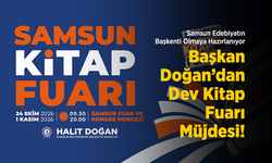 Samsun Edebiyatın Başkenti Olmaya Hazırlanıyor: Başkan Halit Doğan’dan Dev Kitap Fuarı Müjdesi!
