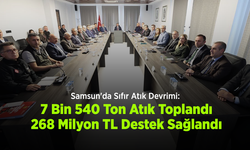 Samsun'da Sıfır Atık Devrimi: 7 Bin 540 Ton Atık Toplandı, 268 Milyon TL Destek Sağlandı