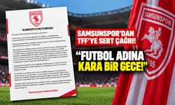Samsunspor'dan TFF'ye sert çağrı! "Futbol adına kara bir gece"