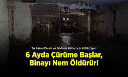 Su Basan Zemin ve Bodrum Katlar İçin Kritik Uyarı: "6 Ayda Çürüme Başlar, Binayı Nem Öldürür!"