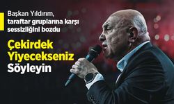 Başkan Yıldırım, taraftar gruplarına karşı sessizliğini bozdu! Çekirdek Yiyecekseniz Söyleyin...
