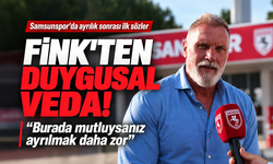 Thorsten Fink'ten Samsunspor'a duygusal veda: "Burada mutluysanız ayrılmak daha zor"