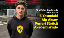 Türk Motor Sporlarında Tarihi Başarı: 16 Yaşındaki Alp Aksoy Ferrari Sürücü Akademisi'nde!