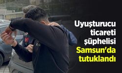 Uyuşturucu ticareti şüphelisi Samsun'da tutuklandı