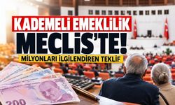 Kademeli emeklilik Meclis'te! Milyonları ilgilendiren teklif