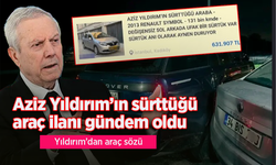 Aziz Yıldırım’ın sürttüğü araç ilanı gündem oldu